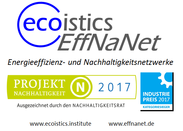 ecoistics effnanet projekt nachhaltigkeit 2017 industriepreis 2017